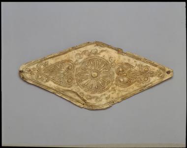 Χρυσό ρομβόσχημο έλασμα