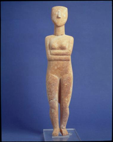 Μαρμάρινο ειδώλιο εγκυμονούσας γυναικείας μορφής