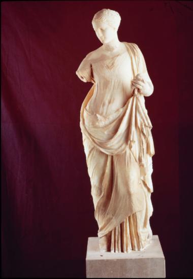 Άγαλμα Νύμφης. Ελληνιστικό αντίγραφο του α΄μισού του 4ου αι. π.Χ.