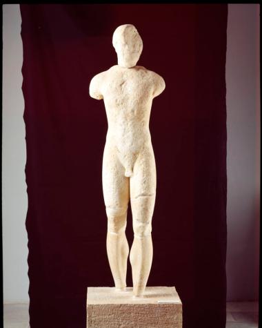 Άγαλμα Κούρου, παριανό έργο