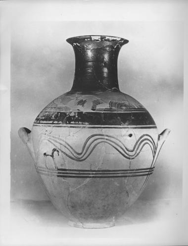 Πήλινο αγγείο. Πρωτογεωμετρικός αμφορέας