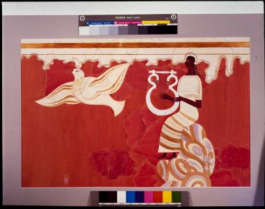 Ανάκτορο Νέστορος. Η τοιχογραφία του 