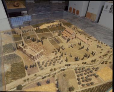 Μακέτα αρχαιολογικού χώρου Νεμέας