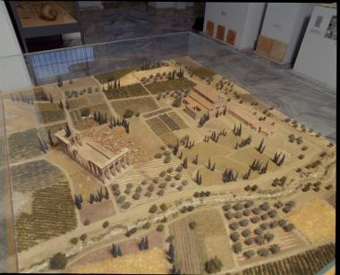Μακέτα αρχαιολογικού χώρου Νεμέας