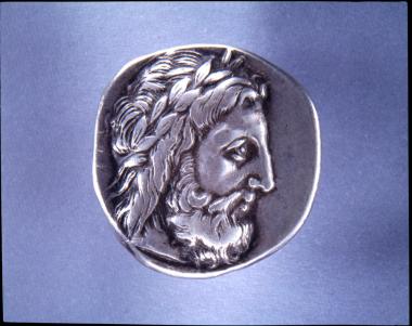 Τετράδραχμο ΄Ήλιδος με την κεφαλή του Δία