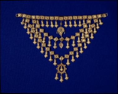 Ασημένιο επιχρυσωμένο βραχιόλι