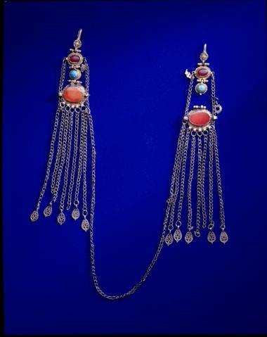 Ασημένια σκουλαρίκια