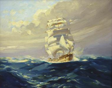 Σκούνα σε φουρτούνα