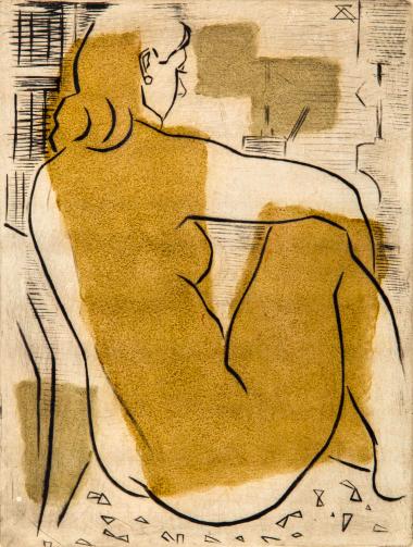 Καθιστό γυμνό