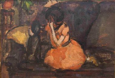 Θλιμμένο κοριτσάκι