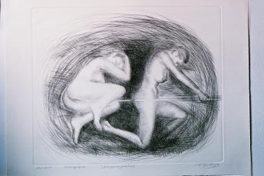 Δυο γυμνές γυναίκες