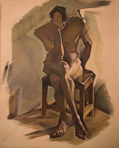 Σπουδή γυμνού άνδρα