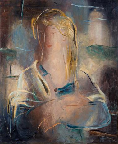 Πορτρέτο ξανθής κυρίας