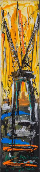 Κάθετοι κίτρινοι γερανοί