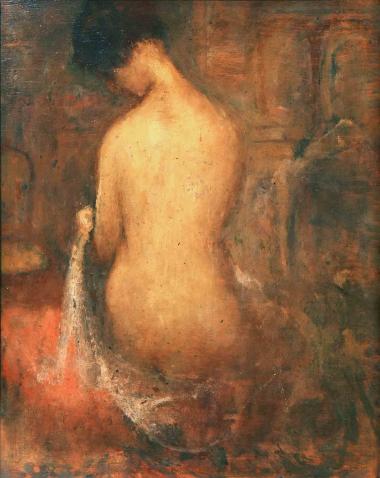 Καθισμένο γυμνό