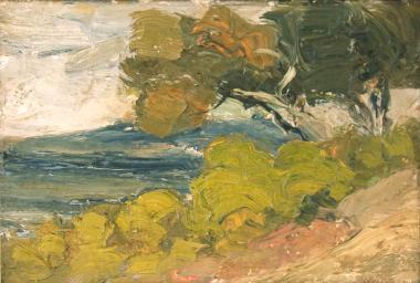 Τοπίο με θάλασσα