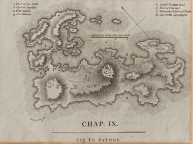 Isle of Patmos [Χάρτης της Πάτμου]