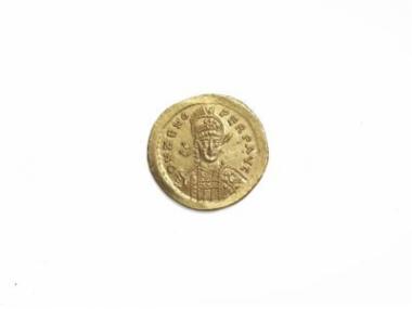 Χρυσός σόλιδος. Ζήνων. Νομισματοκοπείο: Κωνσταντινούπολις.