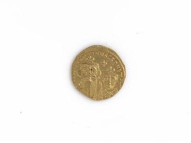 Χρυσός σόλιδος, Κώνστανς Β'. Νομισματοκοπείο: Κωνσταντινούπολις.