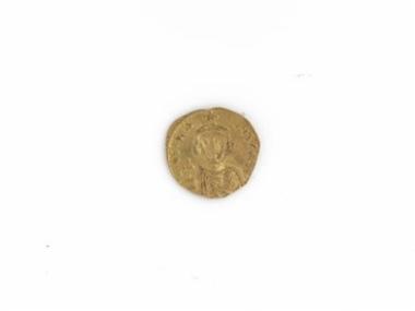 Χρυσός σόλιδος, Ιουστινιανός Β'. Νομισματοκοπείο: Κωνσταντινούπολις.