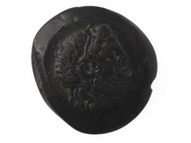 Χάλκινο νόμισμα, Αίγυπτος, Βασίλειο Πτολεμαίων, Πτολεμαίος Ι', Νομισματοκοπείο Κύπρος.