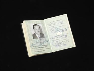 Το διπλωματικό διαβατήριο Ε. Αβέρωφ.