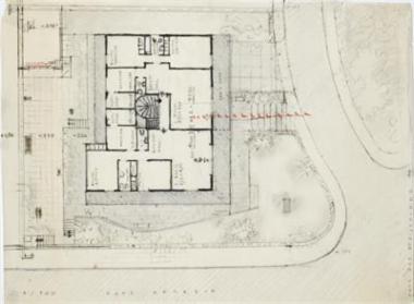 Κατασκευαστικά σχέδια κατοικίας και ατελιέ Γιώργου και Ελένης Ζογγολοπούλου