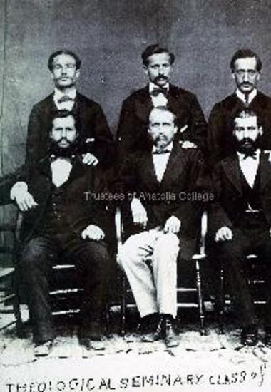 Τάξη Αποφοίτων Θεολογικής Σχολής το 1881΄ 2