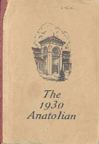 The 1930 Anatolian