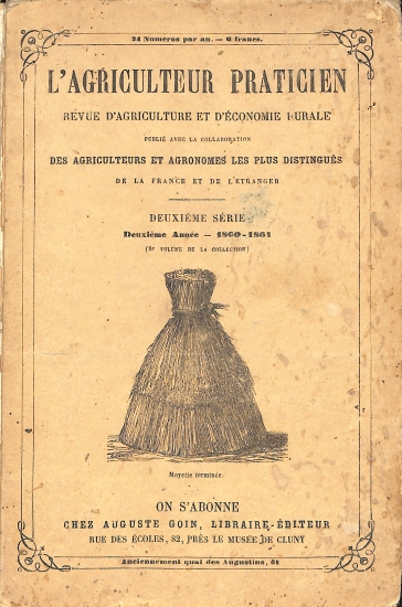 L'Agriculteur Praticien: Deuxieme Serie
