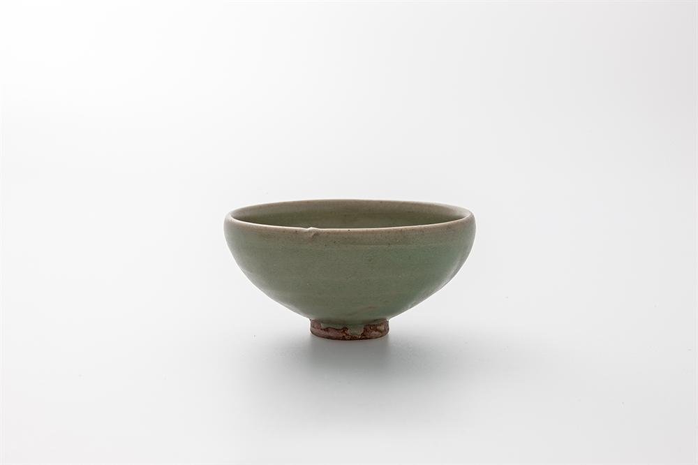 Cap of glazed Jun stoneware