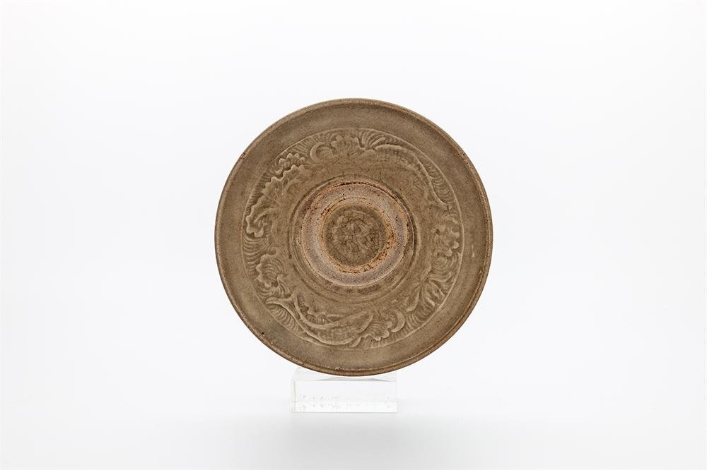 Bowl of glazed Xunyi stoneware