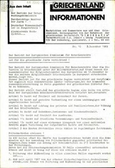 Griechenland Informationen