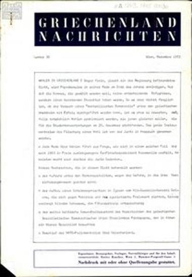 Griechenland Nachrichten