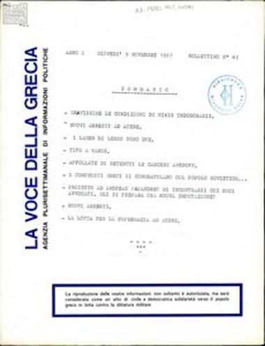 La Voce della Grecia