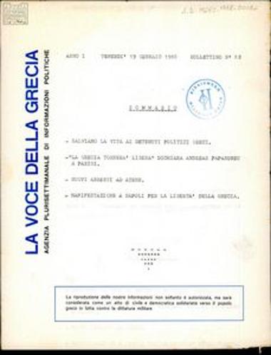 La Voce della Grecia