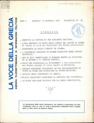 La Voce della Grecia