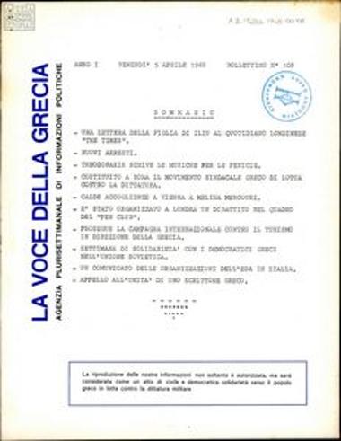 La Voce della Grecia
