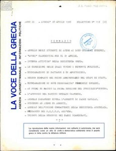 La Voce della Grecia