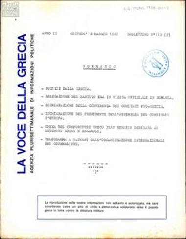 La Voce della Grecia