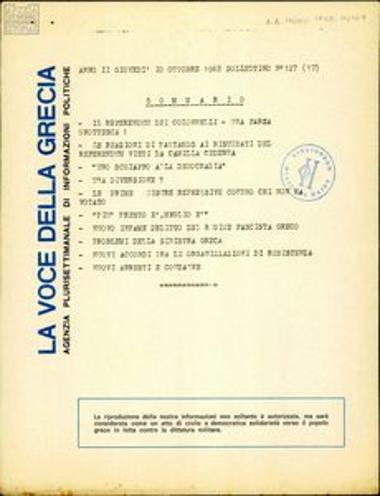 La Voce della Grecia