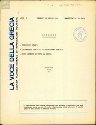 La Voce della Grecia