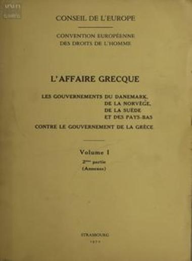 L' Affaire Grecque (vol.I, prt.2)