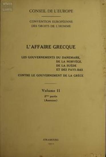 L' Affaire Grecque (vol.ΙΙ, prt.2)