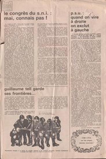 Αποκόμματα Τύπου από το γαλλικό τύπο σχετικά με το δικτατορικό καθεστώς