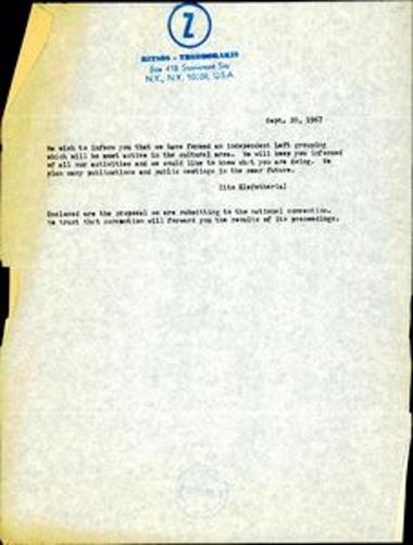 Ritsos - Theodorakis - Z