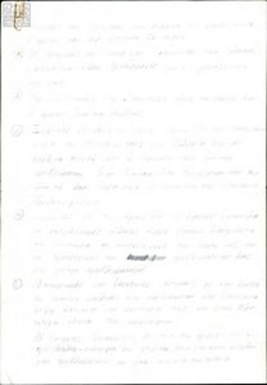 Unsigned handwritten text