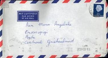 Letters of international solidarity to the political prisoner Maria Angelaki