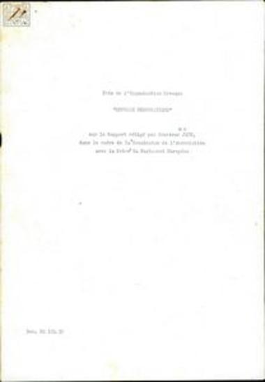 Note de l'Organisation Grecque 