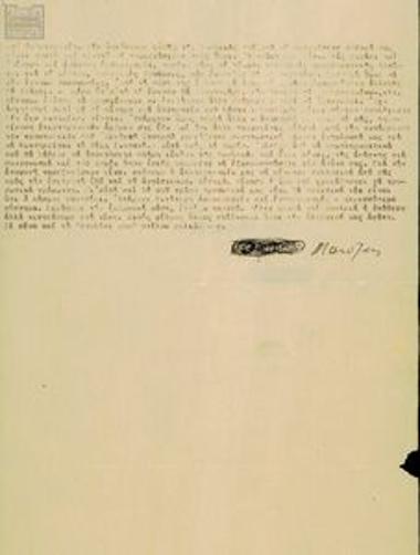 Correspondence from G. Krimpas ('Manolis') to the Central Council